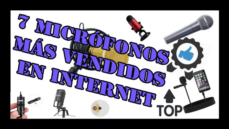 TOP | 7 MICRÓFONOS MÁS VENDIDOS (Y BARATOS) [2020]
