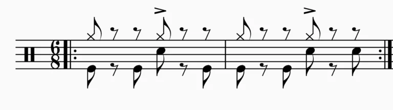 10 ritmos de batería básicos que todo baterista debería saber (+¡Audio y gráficos!)