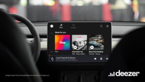 Deezer lanza una nueva aplicación para automóviles con Google integrado