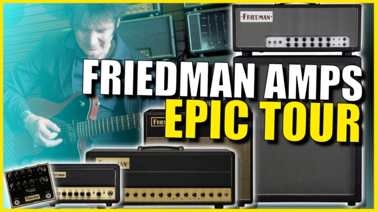Friedman Amplification TOUR: Desatando la potencia sónica y los tonos vintage