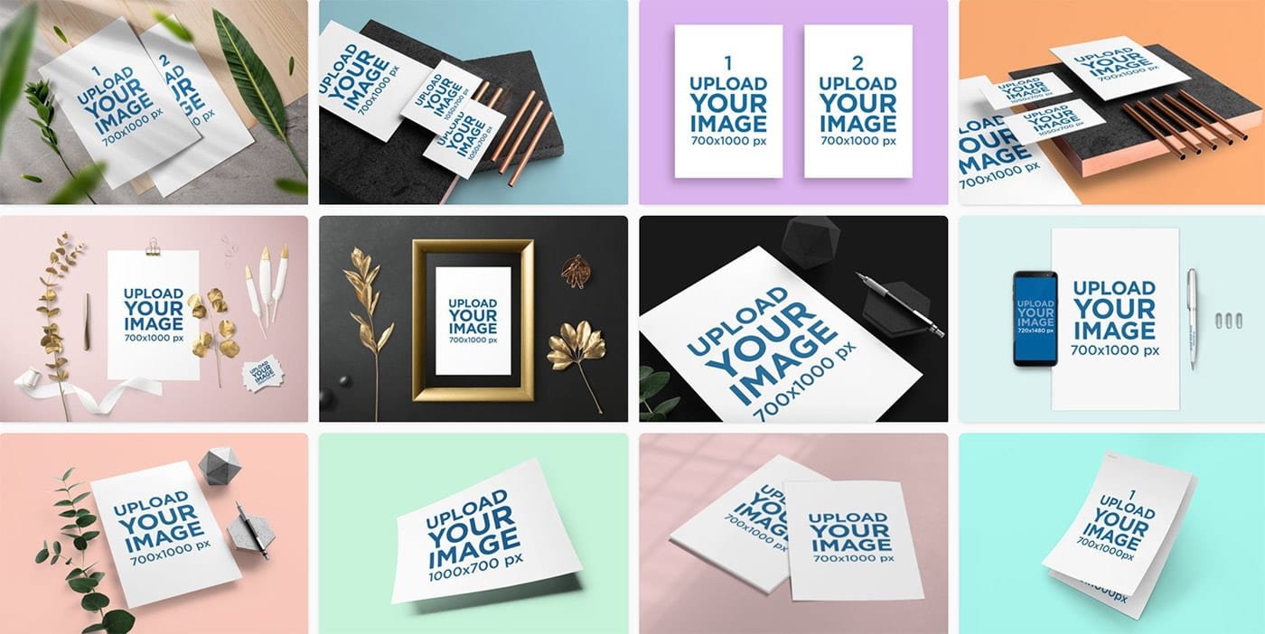 Más de 30 plantillas de maquetas con membrete (gratis y profesionales)