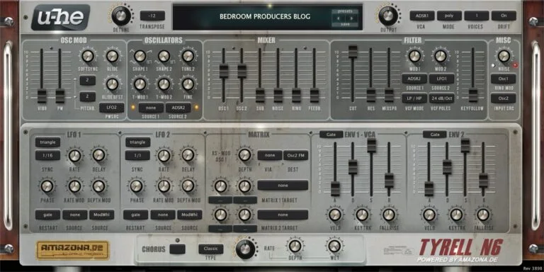 Revisión del sintetizador Tyrell N6 (descarga gratuita)