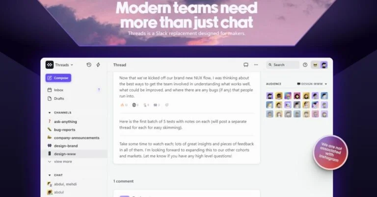  Threads de Meta envió otra aplicación llamada Threads a la cima de las listas de la App Store |  Engadget