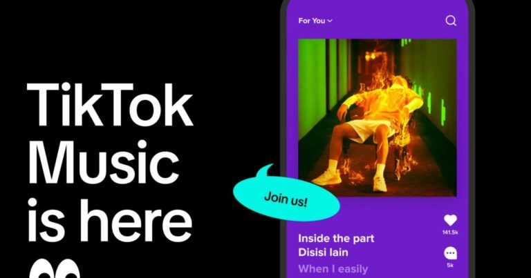TikTok amplía su prueba de servicio de transmisión de música a Australia, México y Singapur |  Engadget
